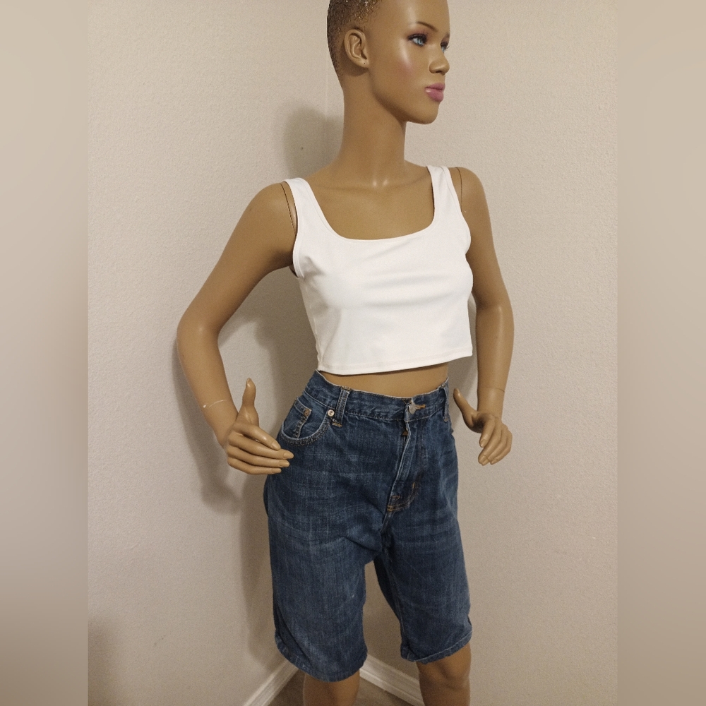 American Eagle Outfitters Women's Blue Denim Shorts